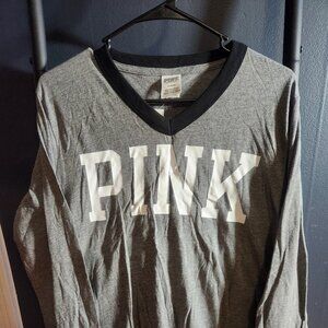Pink Victoria's Secret Long Sleeve Tee